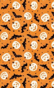 45" Halloween - Orange bats and pumpkins - 1 yd